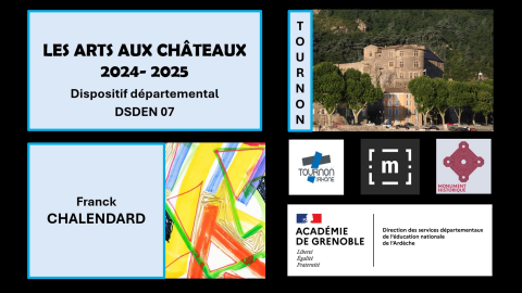 Créations d'élèves au Château-Musée de Tournon 2024/2025